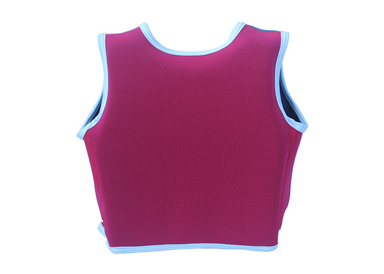 Customized Color Infant Float Vest With Silkscreen Printing Logo supplier